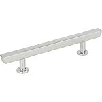 Atlas Homewares Conga 3-3/4" (96mm) Center-to-Center Cabinet Bar Pull (Polished Chrome)