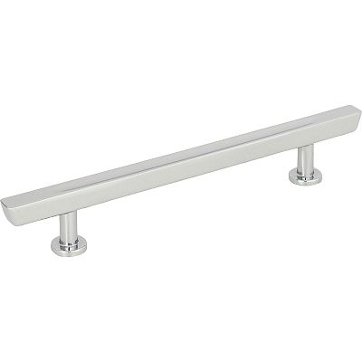 Atlas Homewares Conga 5-1/16" (129mm) Center-to-Center Cabinet Bar Pull (Polished Chrome)