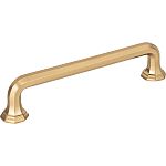 Atlas Homewares Elizabeth 5-1/16" (129mm) Center-to-Center Cabinet Pull (Warm Brass)