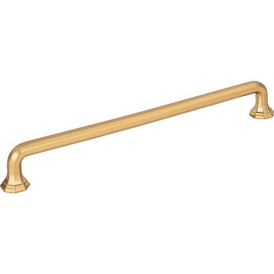 Atlas Homewares Elizabeth 8-13/16" (224mm) Center-to-Center Cabinet Pull (Warm Brass)