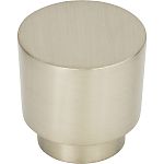 Atlas Homewares Tom Tom 1-1/4" (32mm) Cabinet Knob (Brushed Nickel)