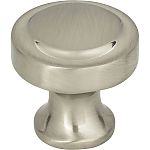 Atlas Homewares Bradbury 1-1/4" (32mm) Round Cabinet Knob (Brushed Nickel)