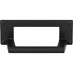 Atlas Homewares Bradbury 3" (76mm) Center-to-Center Cabinet Cup/Bin Pull (Matte Black)