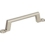 Atlas Homewares Bradbury 3-3/4" (96mm) Center-to-Center Cabinet Pull (Brushed Nickel)