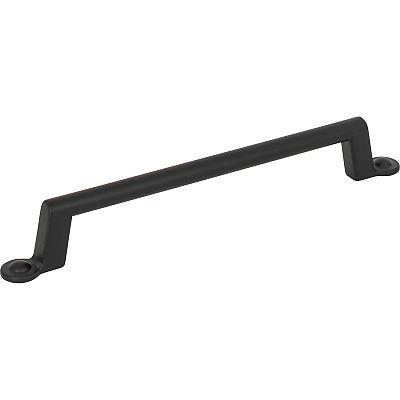 Atlas Homewares Bradbury 6-5/16" (160mm) Center-to-Center Cabinet Pull (Matte Black)
