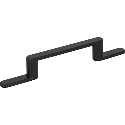 Atlas Homewares Alaire 3-3/4" (96mm) Center-to-Center Cabinet Pull (Matte Black)