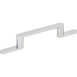 Atlas Homewares Alaire 3-3/4" (96mm) Center-to-Center Cabinet Pull (Polished Chrome)