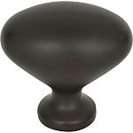 Atlas Homewares  1-1/4" (32mm)  Robin's Egg Cabinet Knob (Oil Rubbed Bronze)