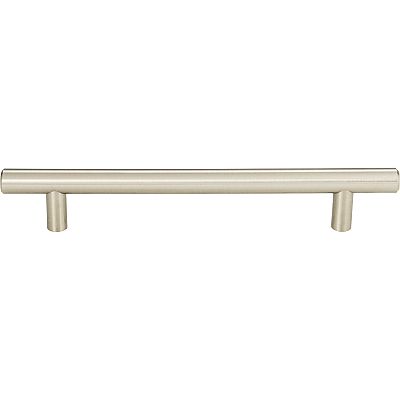 Atlas Homewares Euro-Tech 6-5/16" (160mm) Center-to-Center Linea Rail Cabinet Pull (Brushed Nickel)