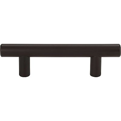 Atlas Homewares Euro-Tech 3" (76mm) Center-to-Center Linea Rail Cabinet Pull (Oil Rubbed Bronze)