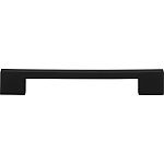 Atlas Homewares Successi 7-1/2" (191mm) Center-to-Center Thin Square Rail Cabinet Pull (Black)