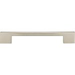 Atlas Homewares Successi 7-1/2" (191mm) Center-to-Center Thin Square Rail Cabinet Pull (Brushed Nickel)