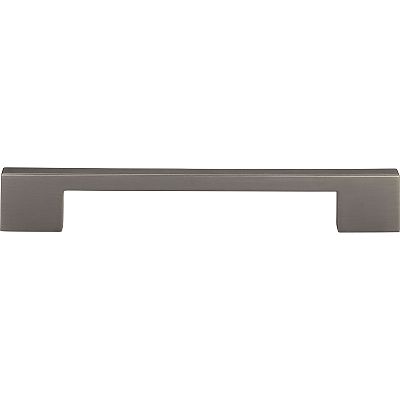 Atlas Homewares Successi 7-1/2" (191mm) Center-to-Center Thin Square Rail Cabinet Pull (Slate)