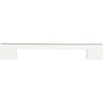 Atlas Homewares  7-9/16" (192mm) Center-to-Center Rail Cabinet Pull (White Gloss)