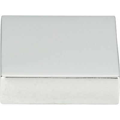 Atlas Homewares Successi 1-1/4" (32mm) Thin Square Knob (Polished Chrome)