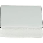 Atlas Homewares Successi 1-1/4" (32mm) Thin Square Knob (Polished Chrome)