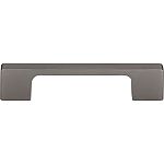 Atlas Homewares Successi 3-3/4" (96mm) Center-to-Center Thin Square Cabinet Pull (Slate)