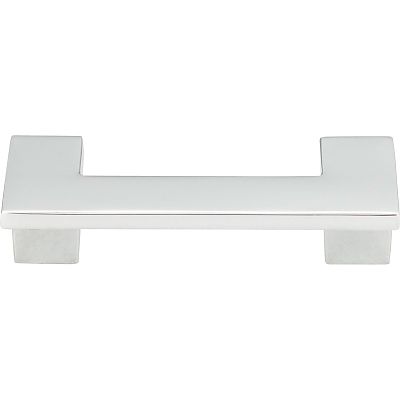 Atlas Homewares Successi 2-1/2" (64mm) Center-to-Center U-Turn Cabinet Pull (Polished Chrome)