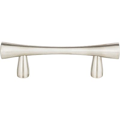 Atlas Homewares Stainless Steel 2-1/2" (64mm) Center-to-Center Fluted Cabinet Pull