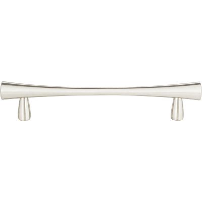 Atlas Homewares Stainless Steel 5" (128mm) Center-to-Center Fluted Cabinet Pull