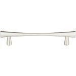 Atlas Homewares Stainless Steel 5" (128mm) Center-to-Center Fluted Cabinet Pull