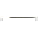 Atlas Homewares Polished Stainless Steel 12-5/8" (321mm) Center-to-Center Round Cabinet Pull
