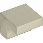 Atlas Homewares Successi 1" (25mm) Small Square Knob (Brushed Nickel)