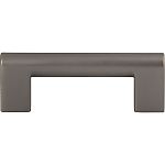 Atlas Homewares Successi 3" (76mm) Center-to-Center Round Rail Cabinet Pull (Slate)