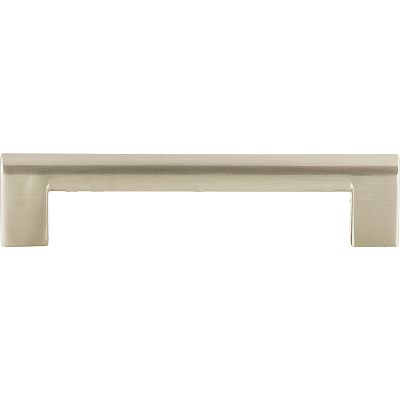 Atlas Homewares Successi 5" (128mm) Center-to-Center Round Rail Cabinet Pull (Brushed Nickel)