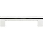 Atlas Homewares Successi 5" (128mm) Center-to-Center Round Rail Cabinet Pull (Polished Chrome)