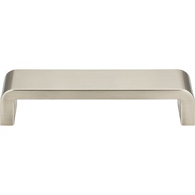 Atlas Homewares  5" (128mm) Center-to-Center Platform Cabinet Pull (Brushed Nickel)