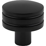 Atlas Homewares Griffith 1-1/4" (32mm) Cabinet Knob (Matte Black)