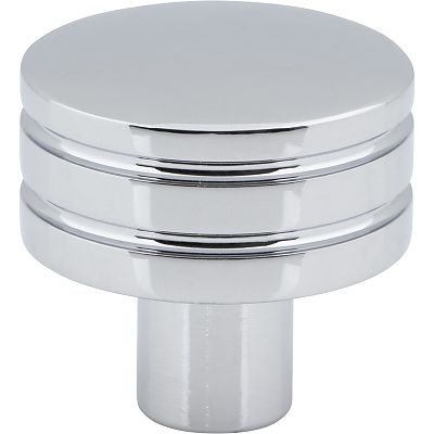 Atlas Homewares Griffith 1-1/4" (32mm) Cabinet Knob (Polished Chrome)