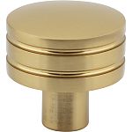 Atlas Homewares Griffith 1-1/4" (32mm) Cabinet Knob (Warm Brass)