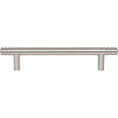 Atlas Homewares Griffith 5-1/16" (129mm) Center-to-Center Cabinet Pull (Brushed Nickel)