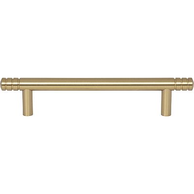 Atlas Homewares Griffith 5-1/16" (129mm) Center-to-Center Cabinet Pull (Warm Brass)