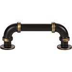 Atlas Homewares Steam Punk 3" (76mm) Center-to-Center Cabinet Pull (Cafe Bronze)