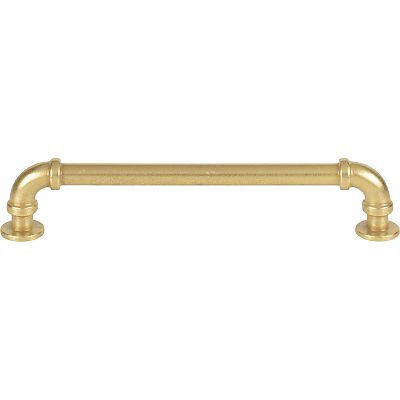 Atlas Homewares Steam Punk 6-5/16" (160mm) Center-to-Center Cabinet Pull (Vintage Brass)