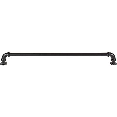 Atlas Homewares Steam Punk 12" (305mm) Center-to-Center Cabinet Pull (Matte Black)