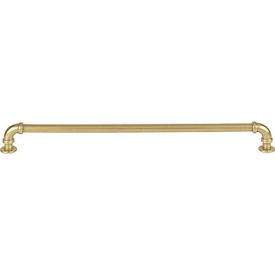 Atlas Homewares Steam Punk 12" (305mm) Center-to-Center Cabinet Pull (Vintage Brass)