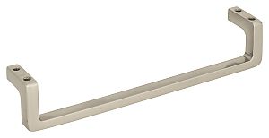 Atlas Homewares Logan 6-5/16" (160mm) Center-to-Center Cabinet Pull (Brushed Nickel)