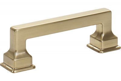 Atlas Homewares Erika 3" (76mm) Center-to-Center Pull (Warm Brass)
