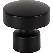 Atlas Homewares Lennox 1-1/4" (32mm) Knob (Matte Black)
