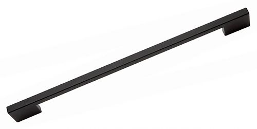 Atlas Homewares Successi 11-5/16" (287mm) Center-to-Center Thin Square Long Rail Cabinet Pull (Black)