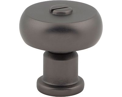 Atlas Homewares Everitt 1-3/16" (30mm) Round Cabinet Knob (Slate)