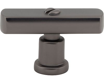Atlas Homewares Everitt 2" (51mm) Cabinet T-Knob (Slate)