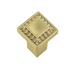 Belwith Keeler Bijou Astoria 1" (25mm) Cabinet Knob (Brushed Golden Brass)