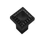 Belwith Keeler Bijou Astoria 1" (25mm) Cabinet Knob (Matte Black)