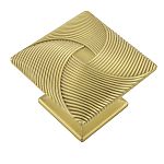 Belwith Keeler Bijou Tempest 3-1/2" (89mm) Cabinet Knob (Brushed Golden Brass)