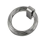 Belwith Keeler Bijou Sybil 2-7/8" (73mm) Cabinet Ring Pull (Satin Nickel)